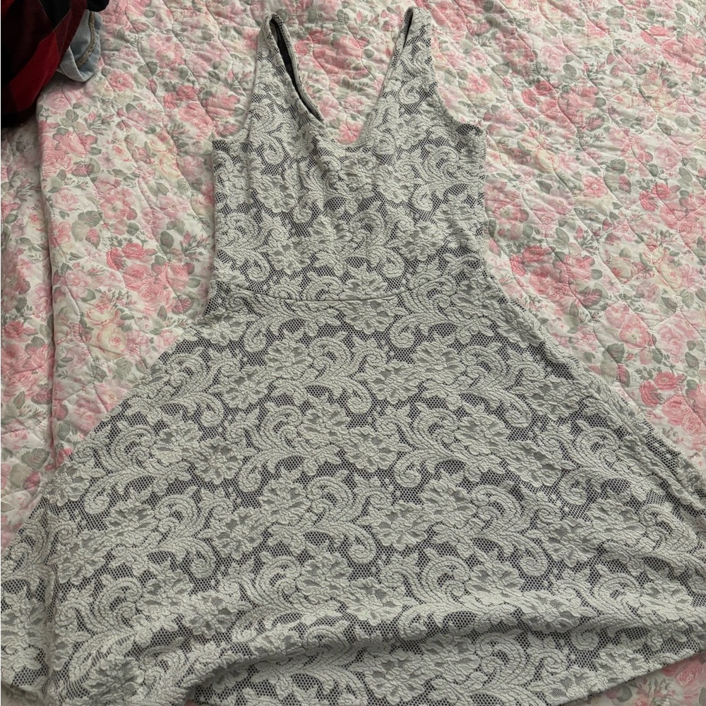 Abercrombie & Fitch Black Lace Dress